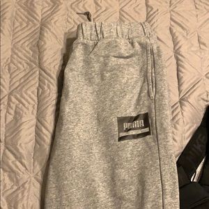 Puma grey sweat pants